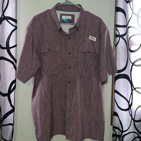 Magellan outdoors, fish gear, moisture wicking, button down shirt, size large - Picture 1 of 10